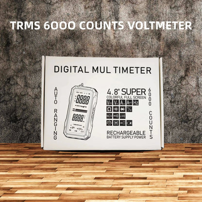 Fully Automatic True RMS (TRMS) 6000 Count Digital Voltmeter
