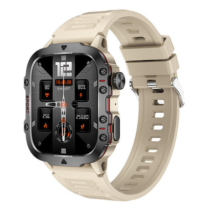 📣💧Waterproofing Ultimate Outdoor Companion⌚ Rugged Outdoor Smart Watch - 100+ Sports Modes